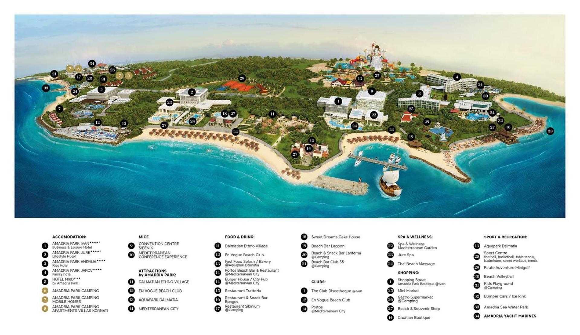 Amadria Park Apartments שיבניק מראה חיצוני תמונה